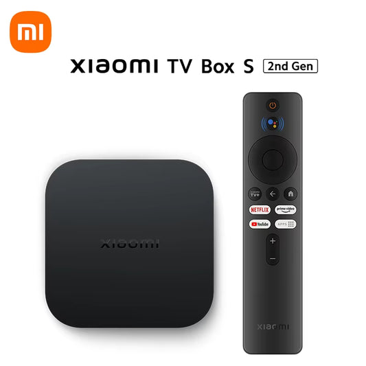 Original Global Version  TV Box S 2Nd Gen 4K Ultra HD 2G 8G Wifi BT5.2 Google TV Cast Netflix Smart TV Box Media Player